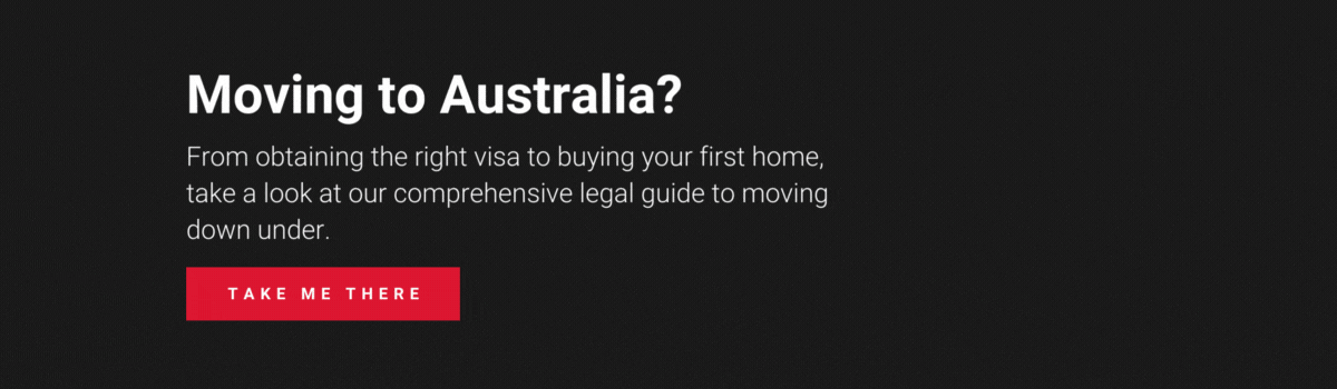 Moving to Australia CTA