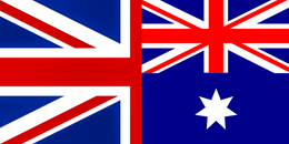 UK Australian Flag