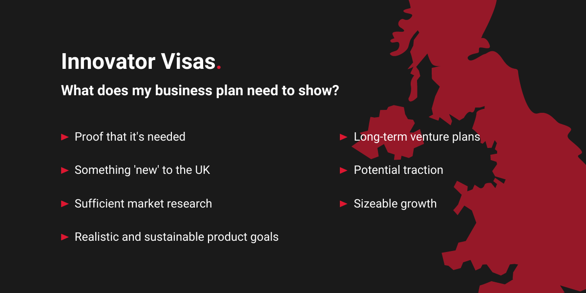 Innovator Visas Receiving endorsement for your business plan